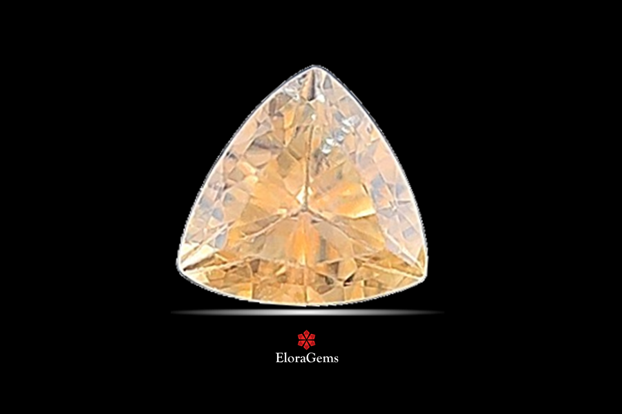 Yellow Sapphire (Pushparag) 4x4 MM 0.29 carats