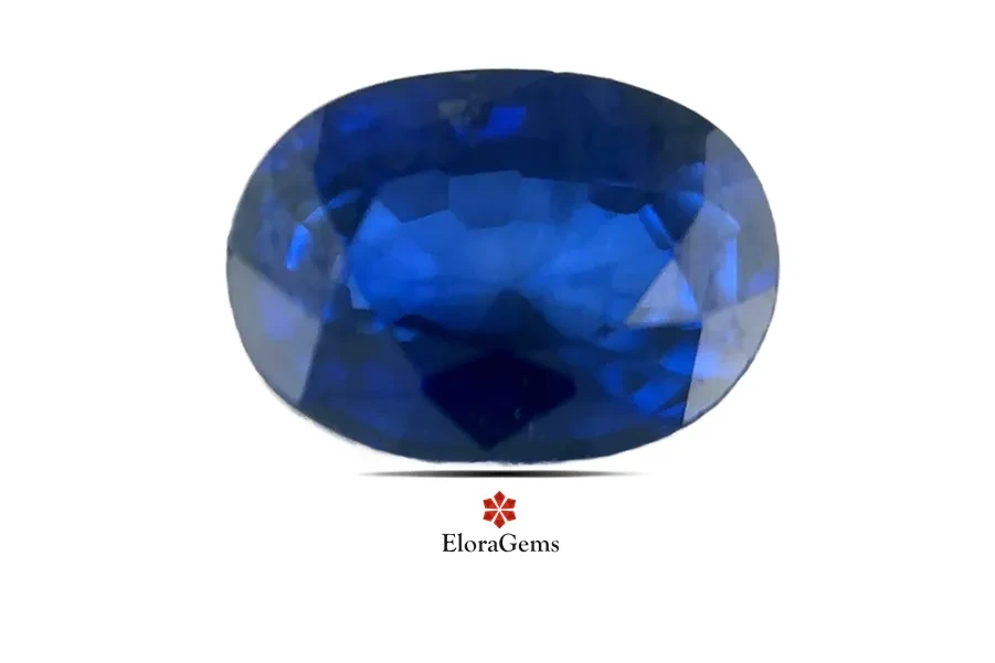 Blue Sapphire (Neelam) 7x5 MM 1.09 carats