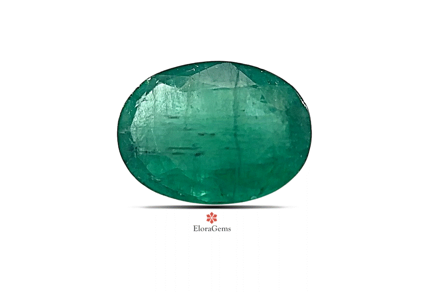 Emerald (Maragadham) 8x6 MM 0.96 carats