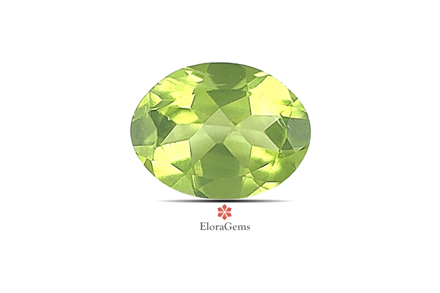 Peridot 8x6 MM 1.1 carats