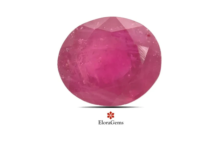 Ruby (Manik) 7x6 MM 1.2 carats