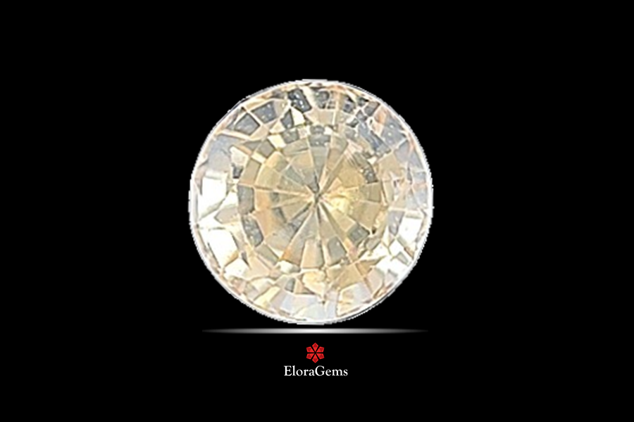 Yellow Sapphire (Pushparag) 5x5 MM 0.54 carats