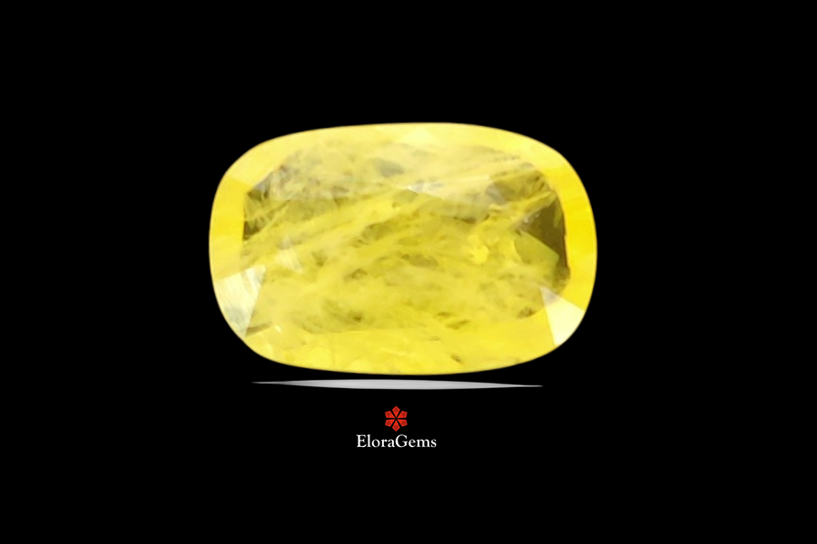 Yellow Sapphire (Pushparag) 13x8 MM 3.6 carats