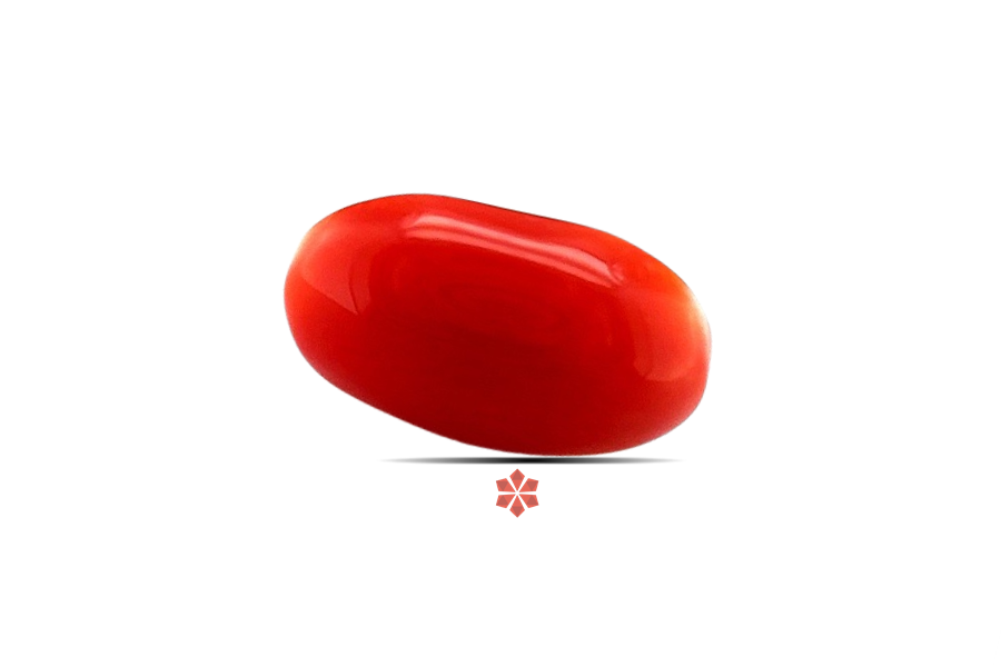 Red Coral 11x7 MM 2.12 carats