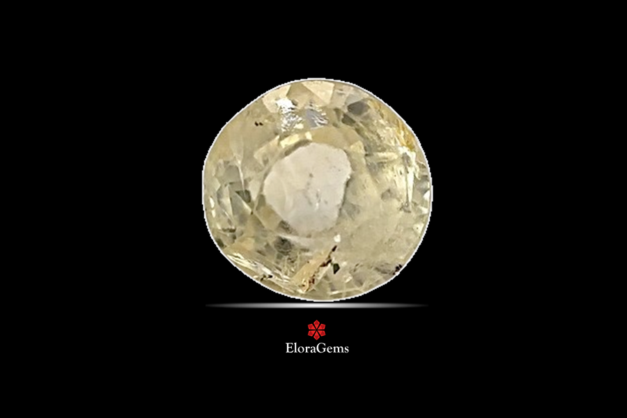 Yellow Sapphire (Pushparag) 7x7 MM 2 carats