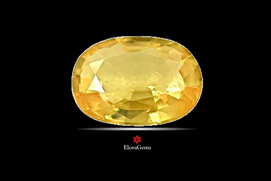 Yellow Sapphire (Pushparag) 7x5 MM 0.97 carats