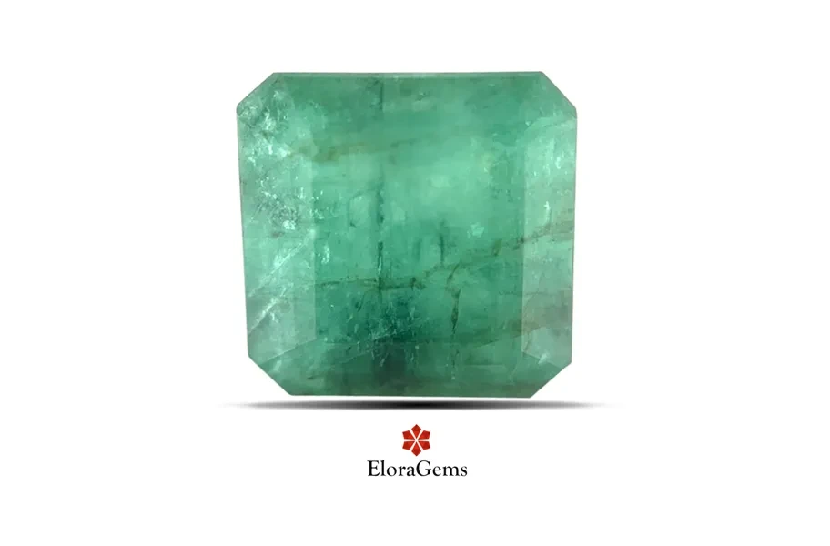 Emerald (Maragadham) 11x11 MM 7.4 carats