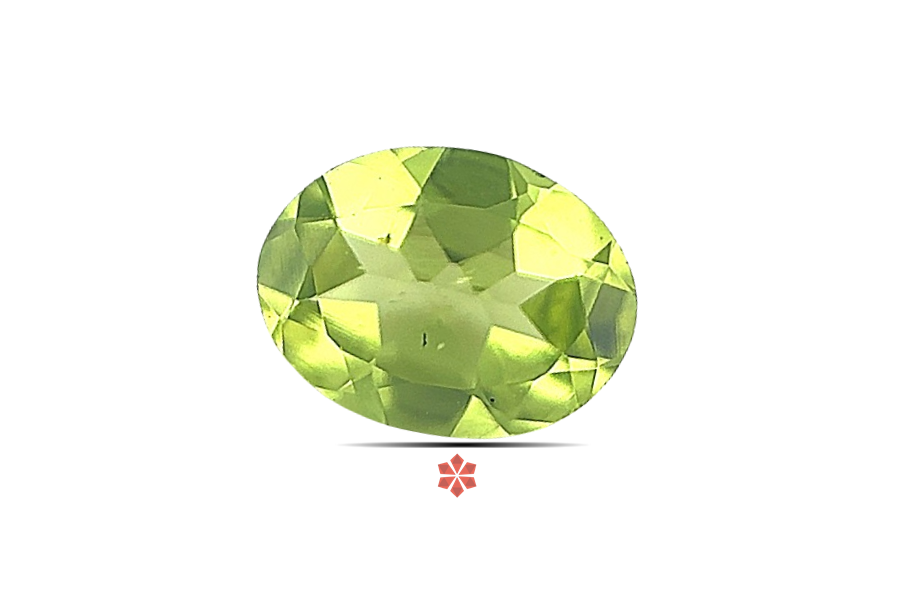 Peridot 8x6 MM 1.14 carats