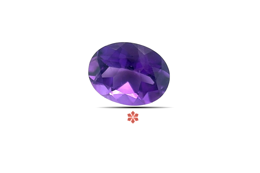 Amethyst 9x7 MM 1.68 carats