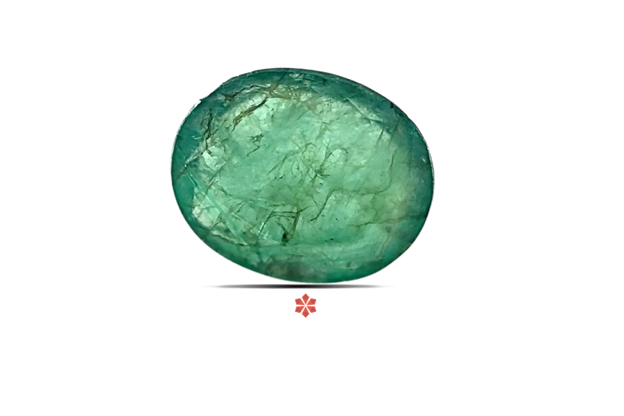 Emerald (Maragadham) 11x9 MM 3.08 carats