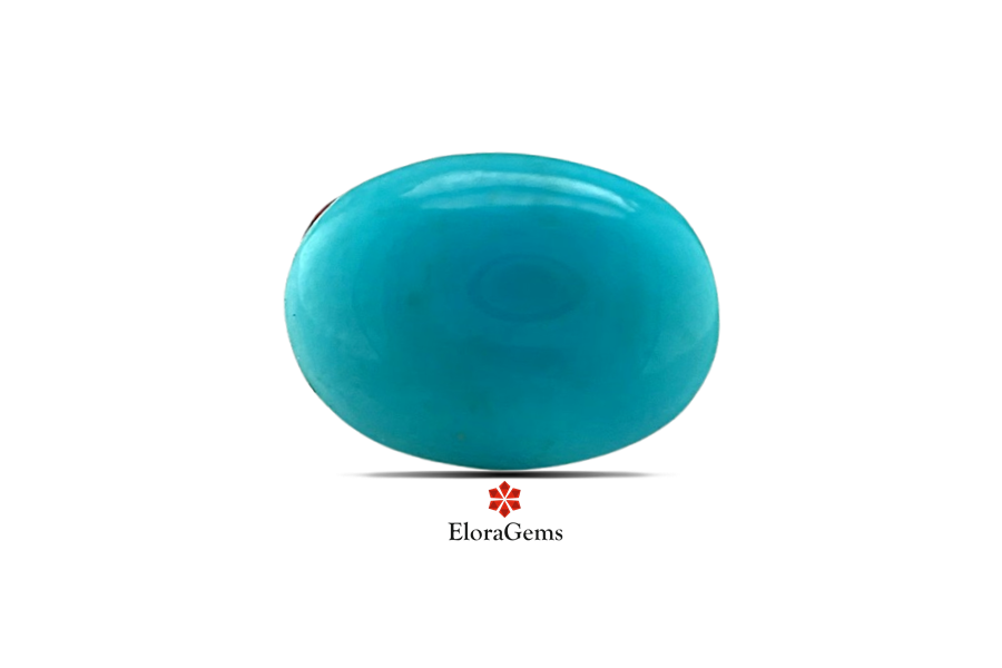 Turquoise 15x11 MM 7.03 carats