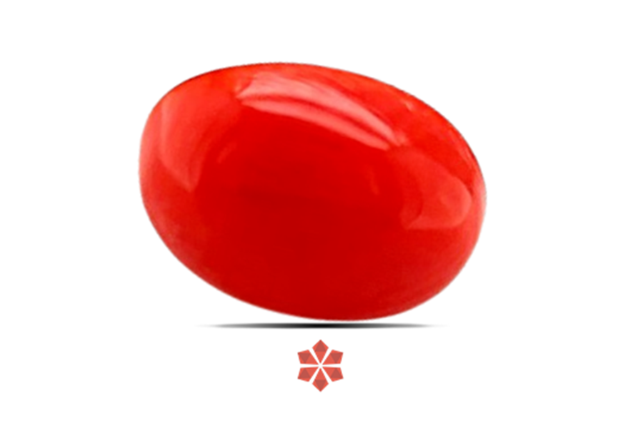 Red Coral (Pavalam) 7x5 MM 1 carats