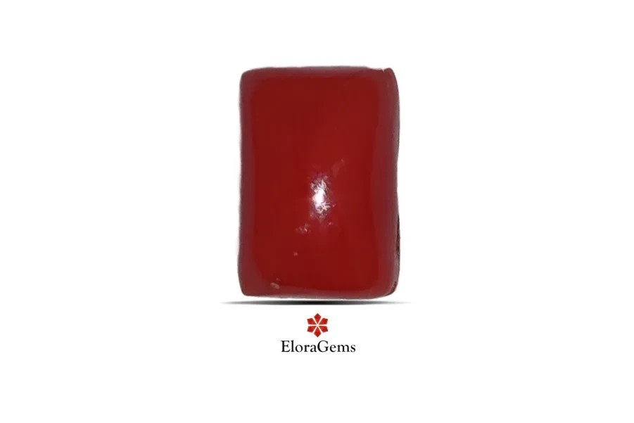 Red Coral (Pavalam) 8x6 MM 1.95 carats