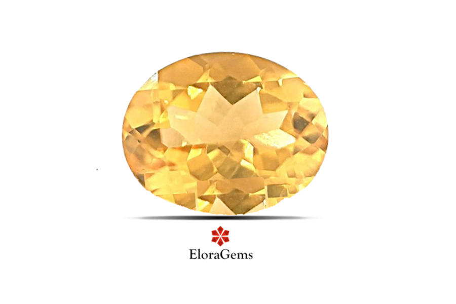 Citrine 11x9 MM 3.3 carats