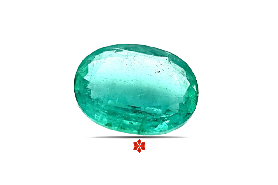 Emerald (Maragadham) 15x12 MM 7.24 carats