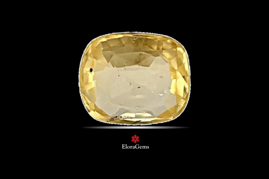 Yellow Sapphire (Pushparag) 7x6 MM 1.74 carats