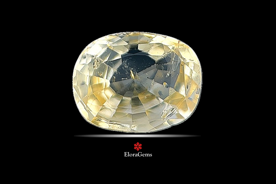 Yellow Sapphire (Pushparag) 9x7 MM 2.44 carats