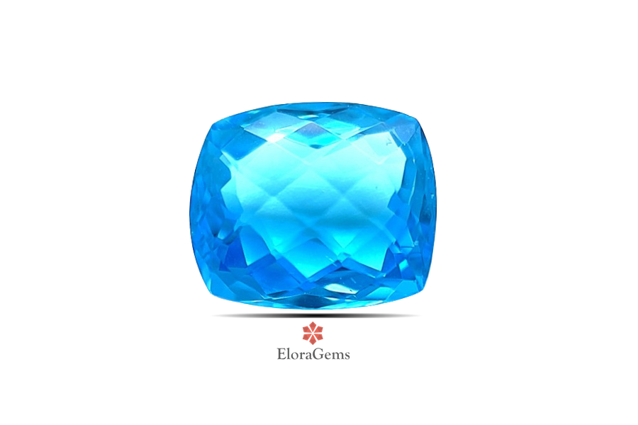Blue Topaz 12x11 MM 9.27 carats