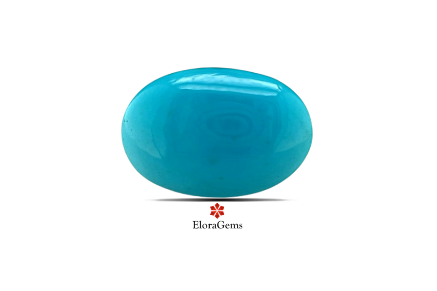 Turquoise 15x10 MM 6.6 carats