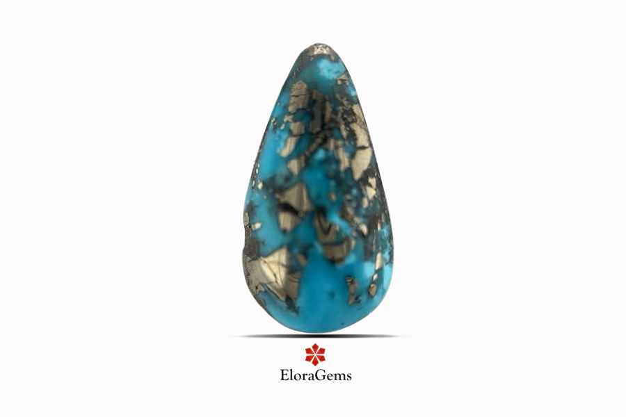 Turquoise 22x12 MM 14.37 carats