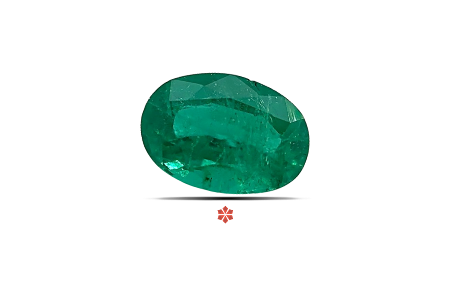 Emerald (Maragadham) 7x5 MM 0.82 carats