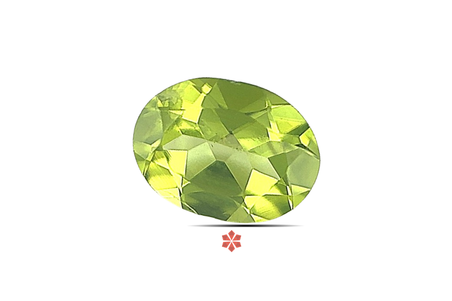 Peridot 8x6 MM 1.22 carats