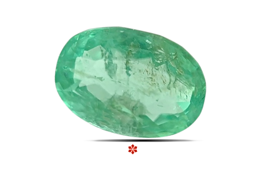 Emerald (Maragadham) 9x7 MM 2.04 carats