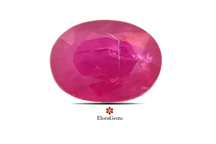 Ruby (Manik) 8x6 MM 1.53 carats