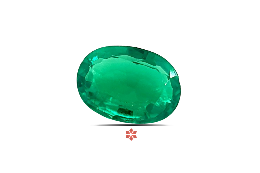 Emerald (Maragadham) 7x5 MM 0.74 carats