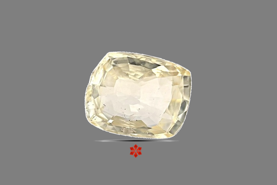 Yellow Sapphire (Pushparag) 8x6 MM 1.66 carats