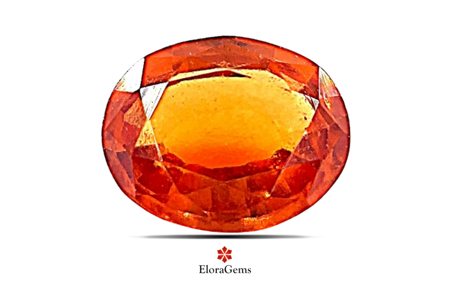 Hessonite (Gomed) 8x7 MM 1.86 carats