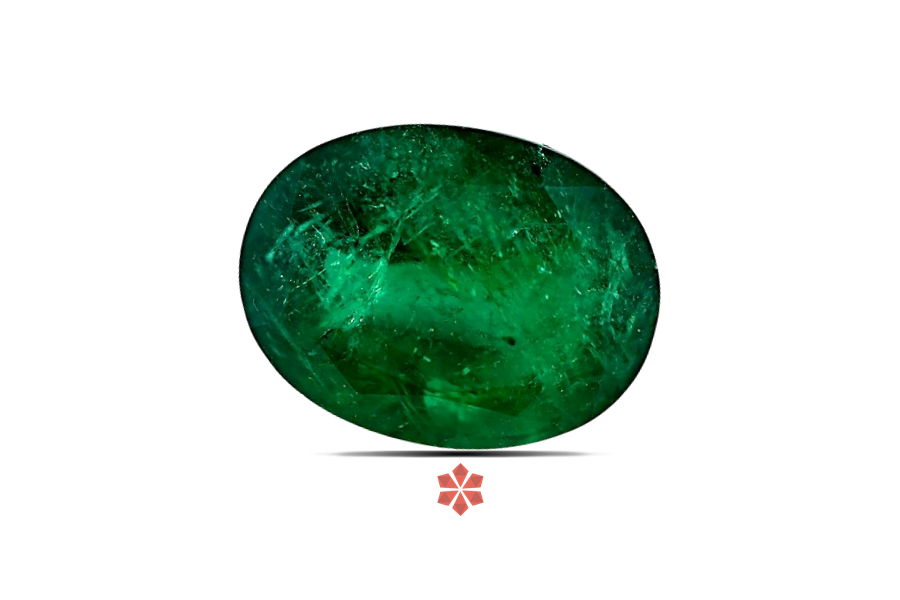 Emerald (Maragadham) 15x11 MM 9.31 carats