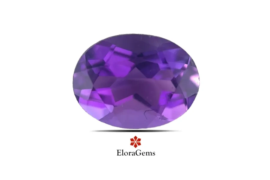 Amethyst 8x6 MM 1.21 carats