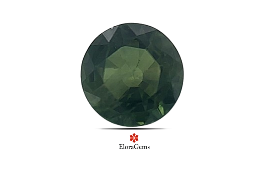 Green Sapphire 5x5 MM 0.65 carats