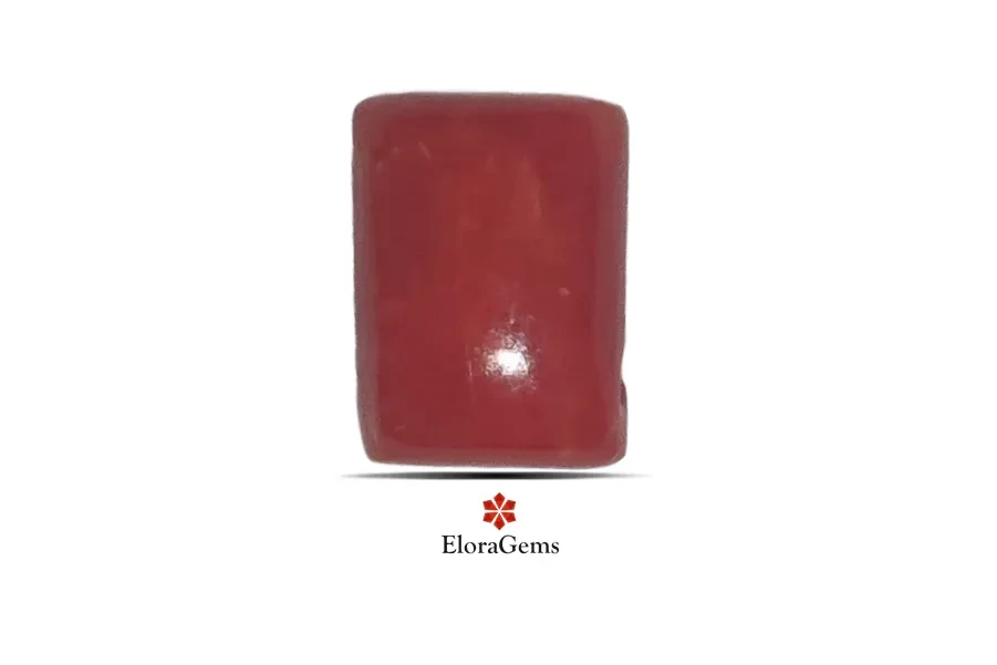 Red Coral (Pavalam) 8x6 MM 1.8 carats