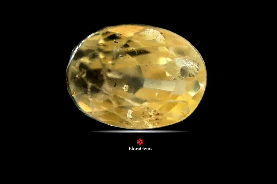 Yellow Sapphire (Pukhraj) 7x5 MM 2 carats