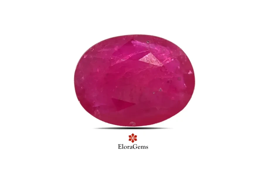 Ruby (Manik) 8x6 MM 1.3 carats