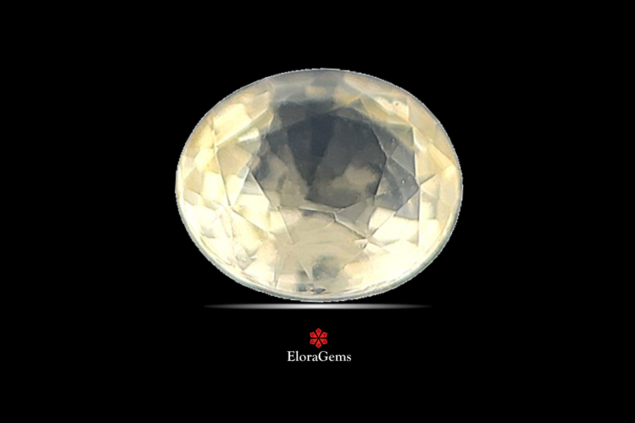 Yellow Sapphire (Pushparag) 8x7 MM 2.1 carats