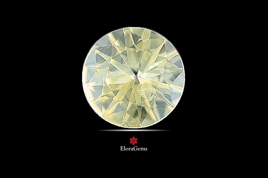 Yellow Sapphire (Pushparag) 6x6 MM 0.88 carats