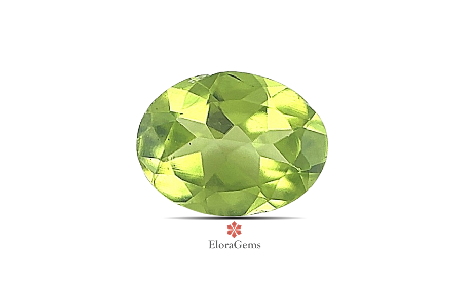 Peridot 8x6 MM 1.11 carats