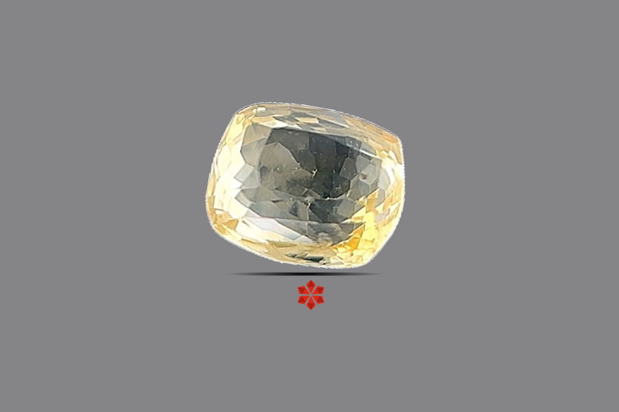 Yellow Sapphire (Pushparag) 7x6 MM 1.58 carats