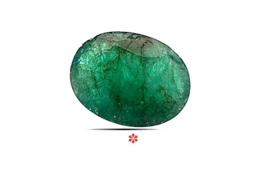 Emerald (Maragadham) 14x0 MM 5 carats
