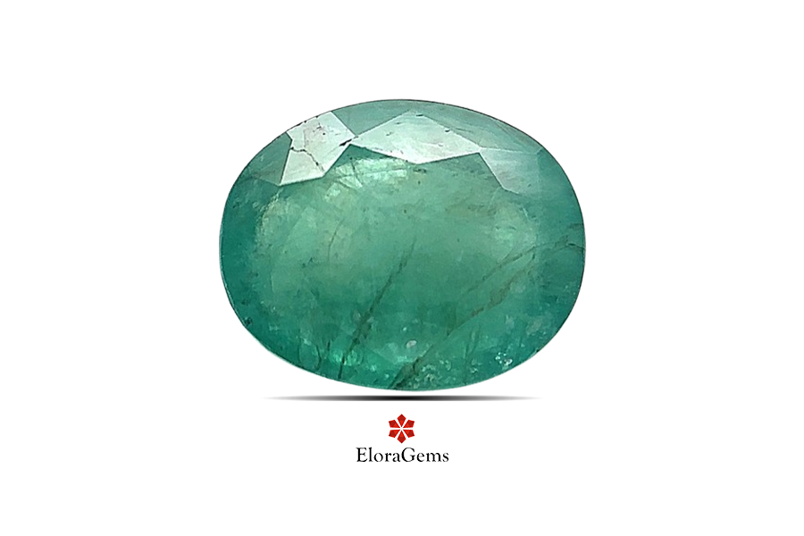 Emerald (Maragadham) 9x8 MM 2.42 carats