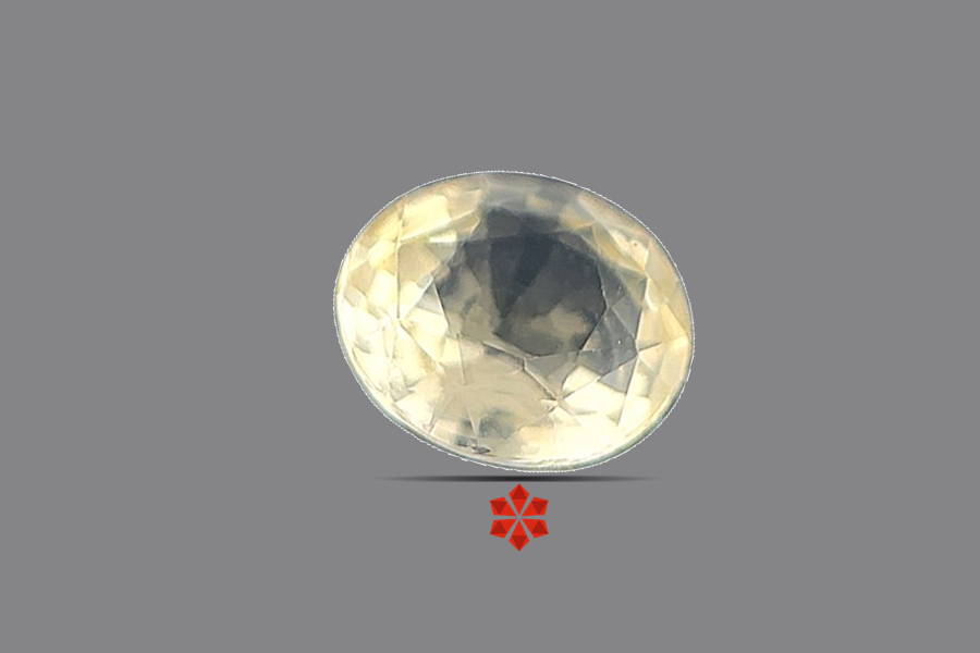 Yellow Sapphire (Pushparag) 8x7 MM 2.1 carats