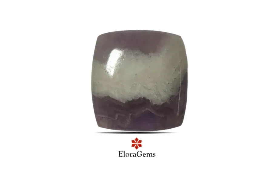 Amethyst Lace Agate 27x25 MM 33.14 carats