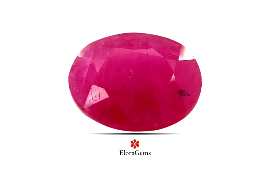 Ruby (Manik) 11x9 MM 3.87 carats