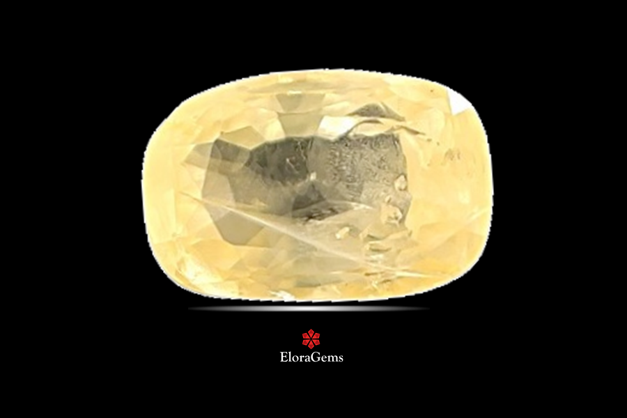 Yellow Sapphire (Pushparag) 10x6 MM 3.13 carats